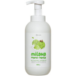 Мыло-пенка GRASS жидкое для рук 500мл сливочно-фисташковое мороженое 125421