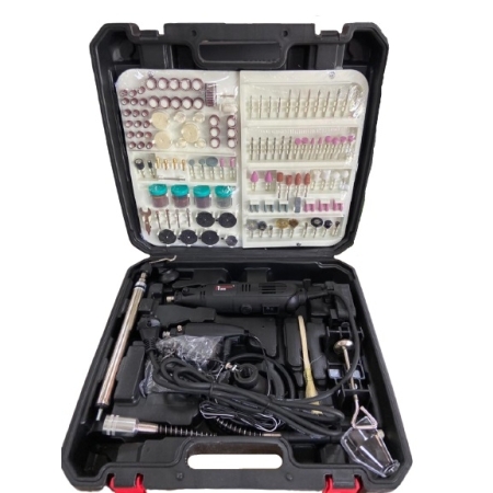 Гравер Number one FG350-1(170Вт,236 предметов,доп.бор машина 12V)