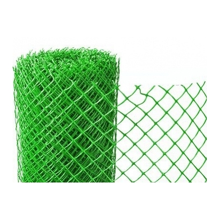 Сетка пластик заборная 23х23 (1,8м.*20м.) Зеленая