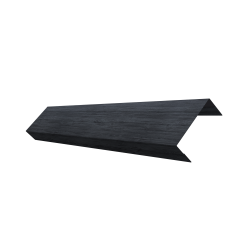 Ламель лицевая 50 забора жалюзи Texas 0,45 Print Premium с пленкой Grey Wood TwinColor