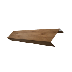 Ламель лицевая 50 забора жалюзи Texas 0,45 Print Premium с пленкой Pine Wood Fresh