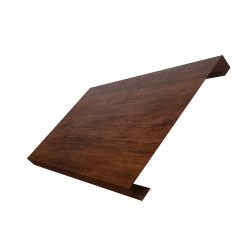Ламель лицевая 200 забора жалюзи Texas 0,4 Print Premium с пленкой Cherry Wood Fresh TwinColor