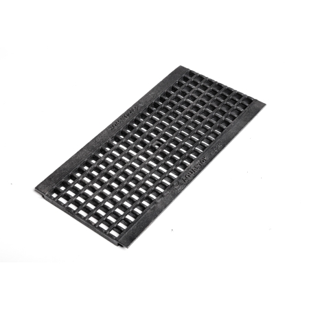 Решетка чугунная ячеистая Aquastok Norma 200, класс нагрузки C250 500х245х21