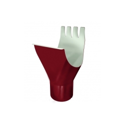 Воронка желоба Optima 125мм RAL 3005