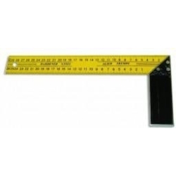 Угольник с алюминиевый основанием - 25 см