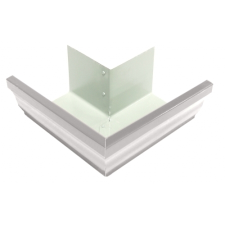 Угол желоба внешний 90гр Vortex RAL 9003