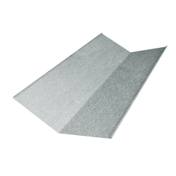Конёк прямоугольный 2 м цинк (300*300)