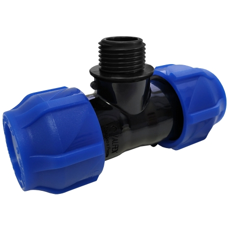 Тройник 25х3/4 Hх25  Valfex