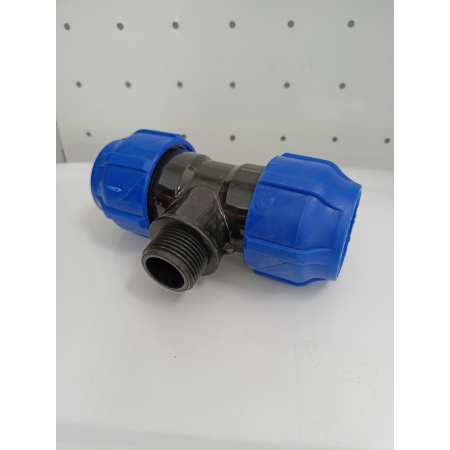 Тройник 32х3/4 H  ПНД Valfex