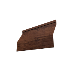 Ламель забора жалюзи Milan Slim 0,45 Print Premium Cherry Wood Fresh TwinColor