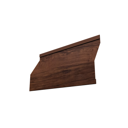 Ламель забора жалюзи Milan Slim 0,45 Print Premium Cherry Wood Fresh TwinColor
