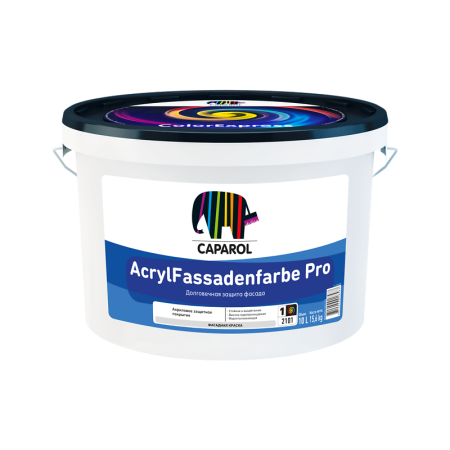 CAPAROL AcrylFassadenfarbe Краска в/д для наружных работ 10 л