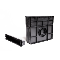 Пескоуловитель пластиковый Aquastok Norma DN100 класс нагрузки С250 500х148х423