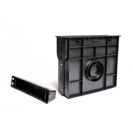 Пескоуловитель пластиковый Aquastok Norma DN100 класс нагрузки С250 500х148х423