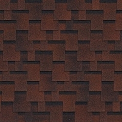 Гибкая черепица ТЕХНОНИКОЛЬ Финская Аккорд Красный