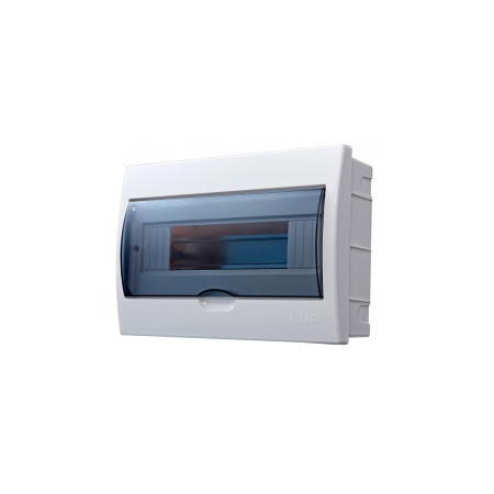 LEZARD 730-1000-012 бокс с прозрачной крышкой ЩРВ-П-12 внутренний IP40