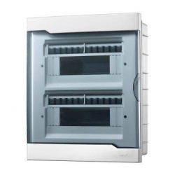 LEZARD 730-1000-024 бокс с прозрачной крышкой ЩРВ-П-24 внутренний IP40
