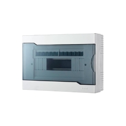 LEZARD 730-2000-008 бокс с прозрачной крышкой ЩРН-П-8 наружный IP40