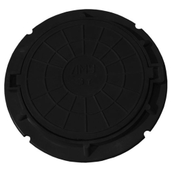 Люк легкий малый садовый ПП Тип Л черный