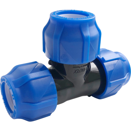 Тройник 20/20/20 ПНД Valfex