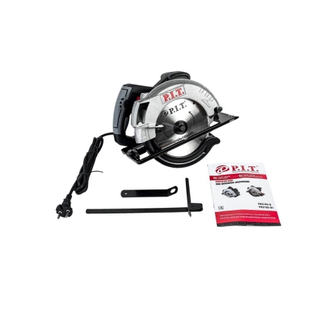 Пила циркулярная P.I.T. PKS185-D1 1200Вт, 4800об/мин