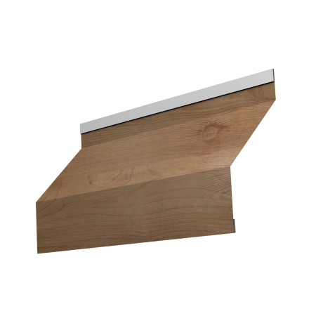 Ламель забора жалюзи Milan new 0,45 Print Premium с пленкой Pine Wood Fresh