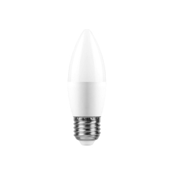 Лампа светодиодная FERON LB-970 (13W) 230V Е27 6400K свеча дневной
