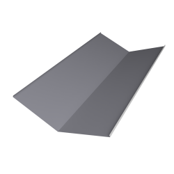 Ендова нижняя 300*300 RAL 7004 2м