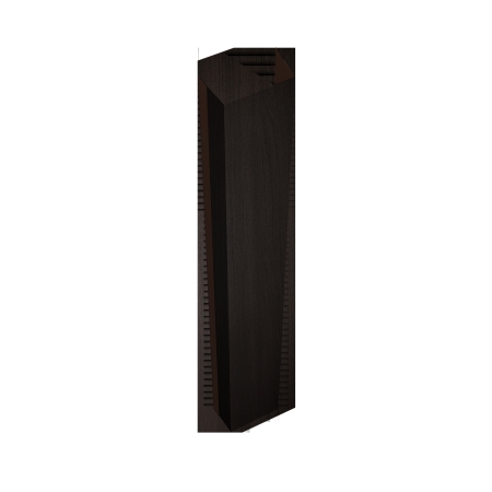 Крепежная планка нижняя Texas 0,45 Print Elite с пленкой Coffee Wood TwinColor 1.50