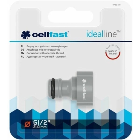 Адаптер с внутренней нарезкой 1/2 (ABS) 50-650