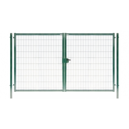Ворота Medium New Lock 2,03х6,0 м RAL 6005 зеленый