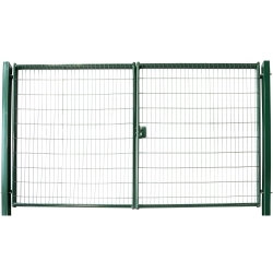 Ворота Medium Lock 1,53x3,5 RAL 6005 зеленый
