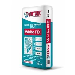 Литокс White FIX Клей плиточный белый 25 кг (НАЛ)