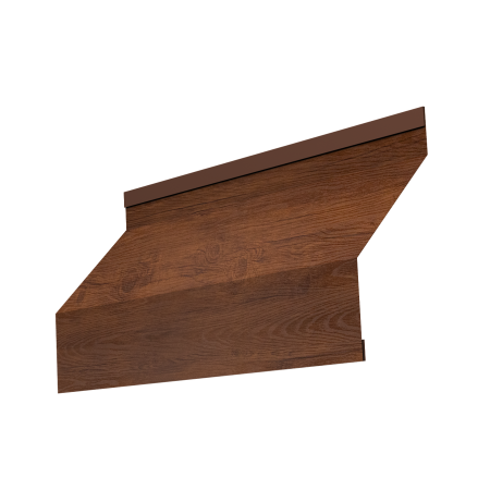 Ламель забора жалюзи Milan new 0,45 Print Premium с пленкой Golden Wood Fresh TwinColor