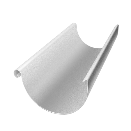 Желоб полукруглый, 125*90 3м AlZn Granit