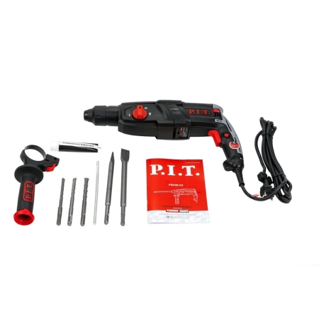 Перфоратор P.I.T. РВН28-С5 3-реж.гор.1050Вт, 3,2Дж,SDS+пласт.кейс