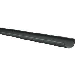 Желоб полукруглый 3м Optima 125мм RAL 7024 Matt
