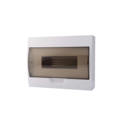 LUXRAY 731-2000-012 бокс с прозрачной крышкой ЩРН-П-12 наруж. уст. IP40