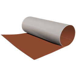 Гладкий лист (1,25*12) Ral 8004 (Терракотовый) 0,45 мм