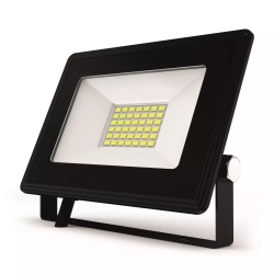 Прожектор с/д PRE LED FL4 30W BLACK (1/100)  IP65 холодный