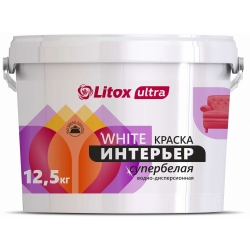 LITOX ULTRA Краска WHITE ИНТЕРЬЕР 12,5кг