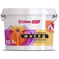 LITOX ULTRA Краска МАТТ ФАСАД 12,5кг
