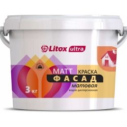 LITOX ULTRA Краска МАТТ ФАСАД 3,0кг