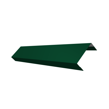 Ламель лицевая 50 забора жалюзи Texas 0,45 PE с пленкой RAL 6005 зеленый мох