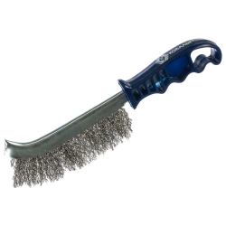 Кордщетка ручная КОБАЛЬТ стальная 240 мм, пластмассовая ручка