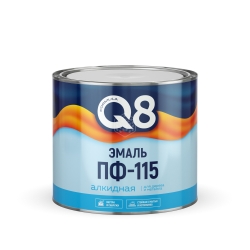 FORMULA Q8 Престиж Эмаль ПФ-115 серая 1,9 кг