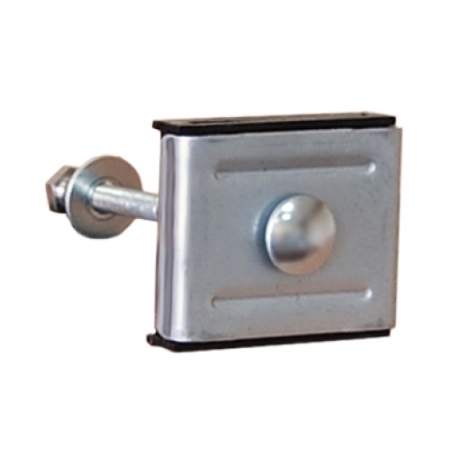 Крепление скоба и болт М6х85 Zn