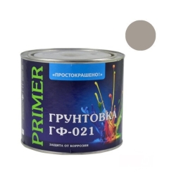 ПРОСТОКРАШЕНО Грунтовка ГФ-021 универ. серая 2,6 кг