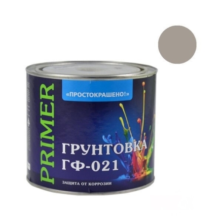 ПРОСТОКРАШЕНО Грунтовка ГФ-021 универ. серая 2,6 кг