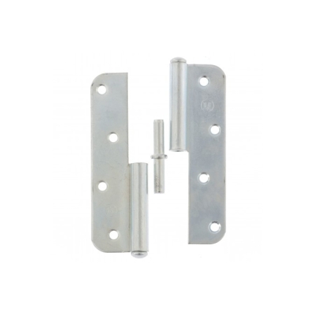 Петля накладная ПН1-130 цинк правая 555 (40)